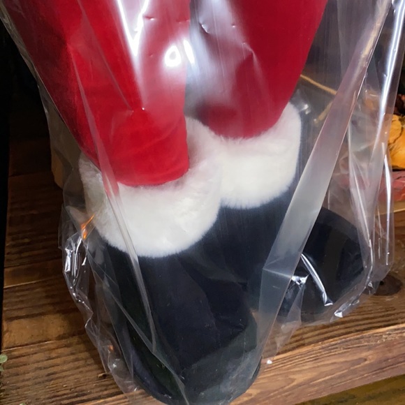 Pottery Barn Kids Large Standing Velvet Santa Claus Holiday Decor 🎅🏻🎁🎄 - Picture 7 of 11